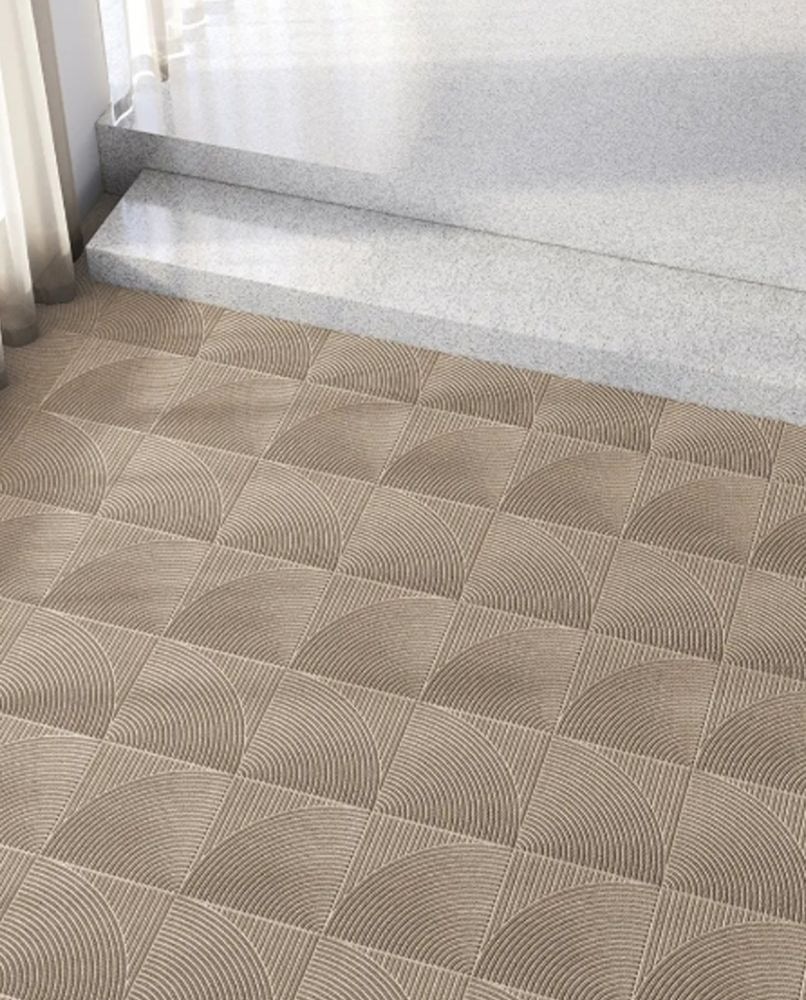 Heymat Teppichfliese horizontal & kreisförmig One Size