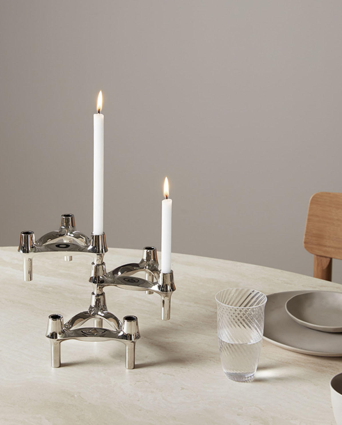 STOFF Nagel Kerze Set Candle Box One Size