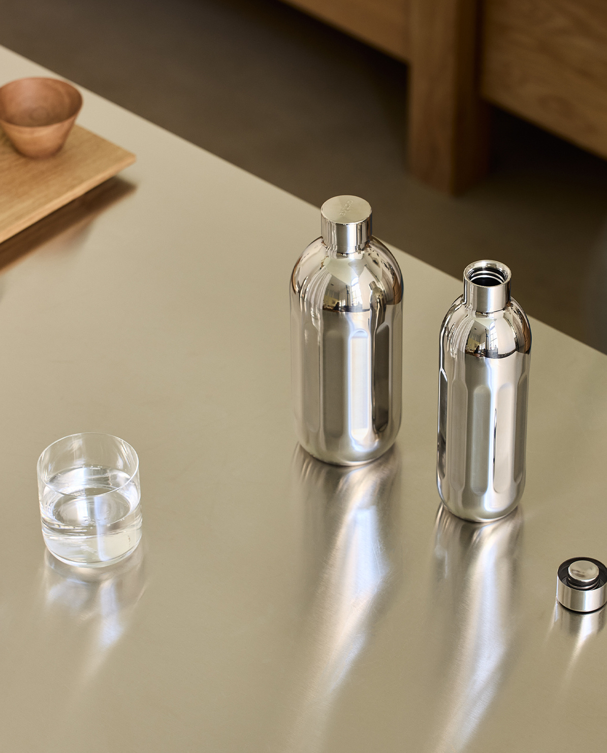 Aarke Wasserflasche Edelstahl für Carbonator Pro 500 ml