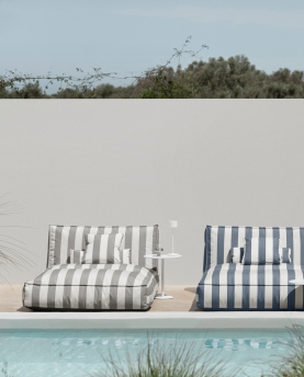 blomus Bett Daybed Stay Outdoor gestreift