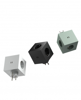 Avolt Mehrfachstecker Square 2 USB C wall mounted
