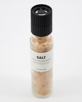 Nicolas Vahé Mühle Salz Knoblauch & rote Chilischote