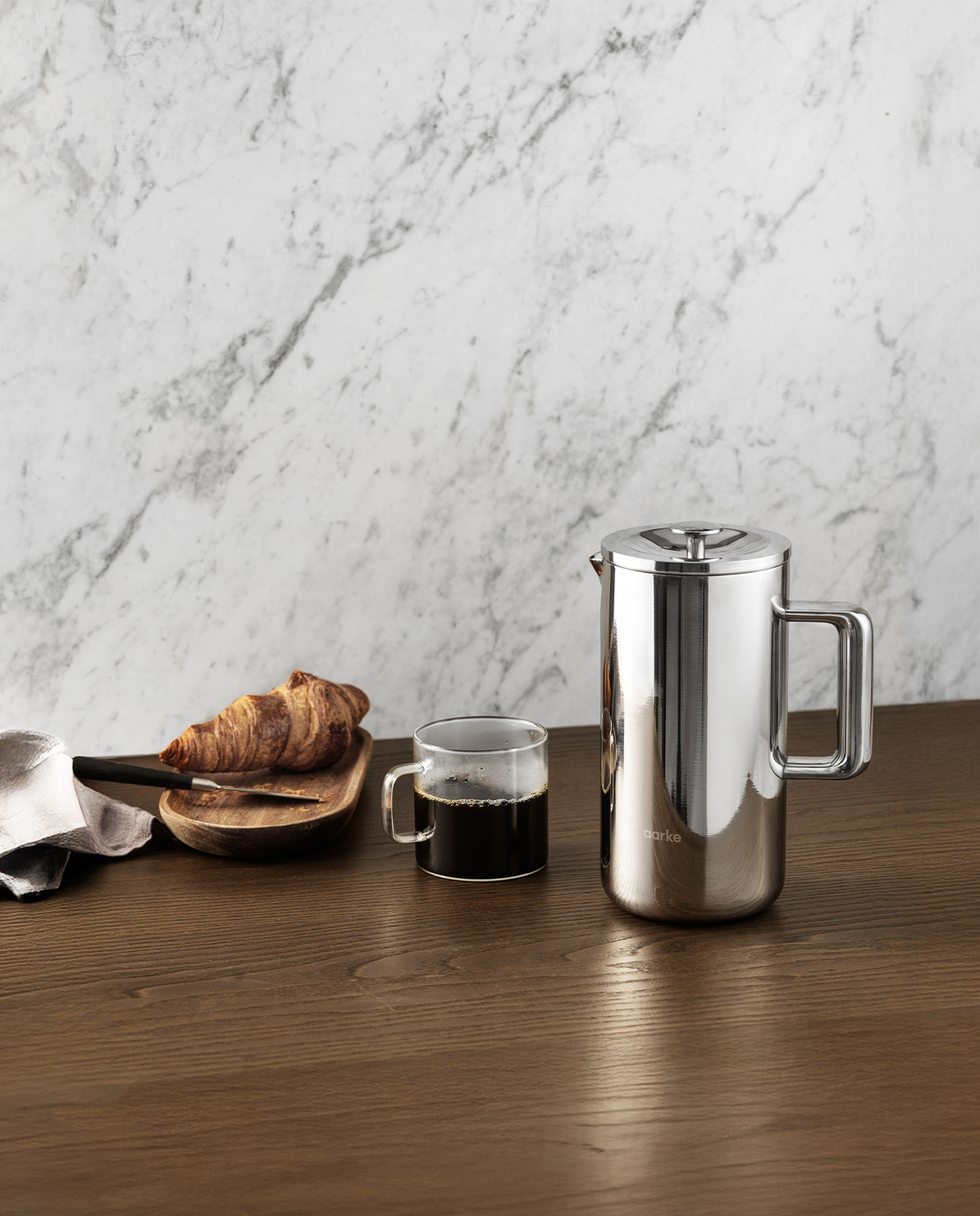 Aarke Coffee Press stainless steel One Size