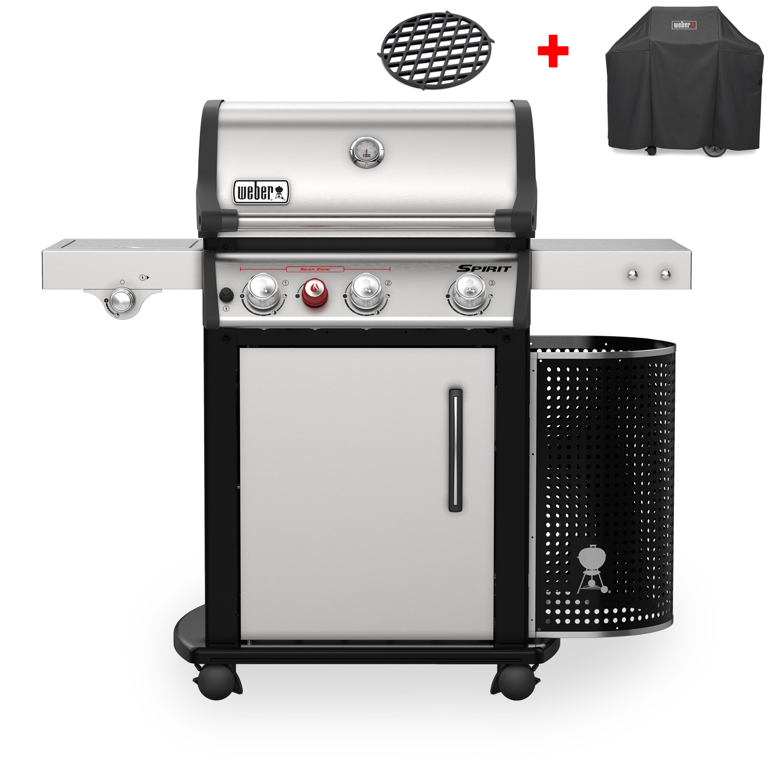 Weber Gasgrill Spirit SP-335 Premium GBS, Limited Edition + inklusive Abdeckhaube